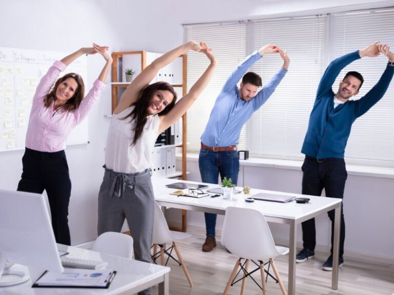 Exercises for healthy staff