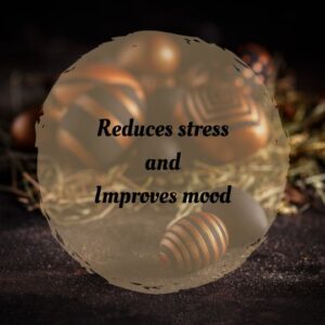 Dark chocolate reduces stress