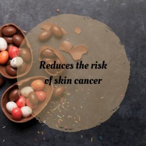 Dark chocolate skin health benefits
